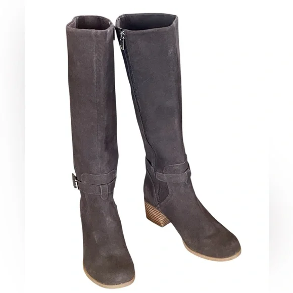 Koolaburro by UGG Madeley knee high suede boots with Ortholite insole. Size9 GUC - Picture 4 of 13